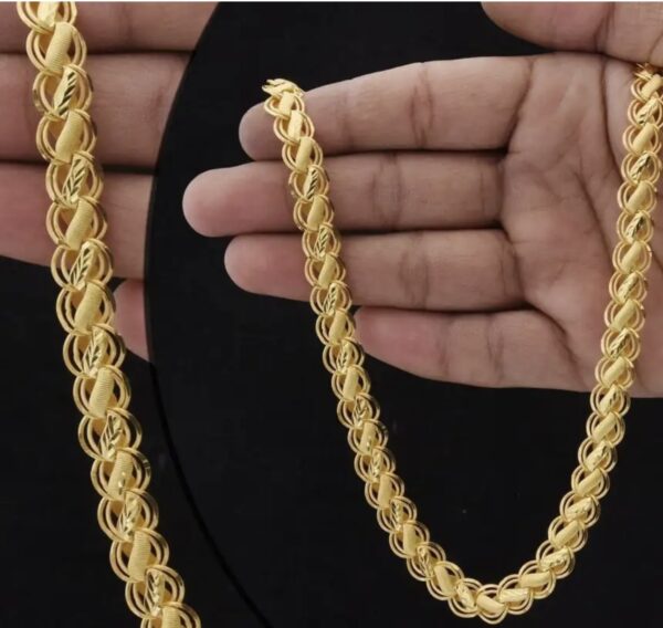 High Quality Nawabi Neck Chain Gold Plated
